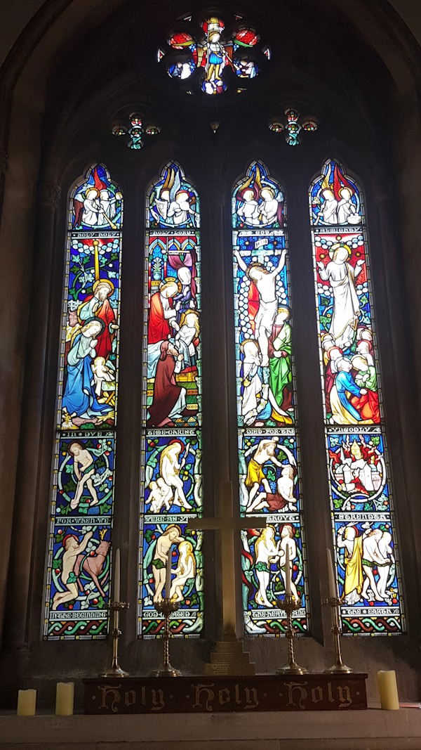 Adam and Eve window